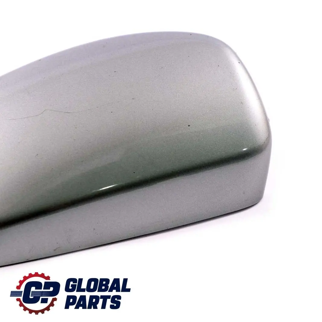 BMW 5 Series E60 E61 Left N/S Cover Cap Wing Mirror Silbergrau Silver Grey A08 - SKU P0300238-SBG - Part number 0300238