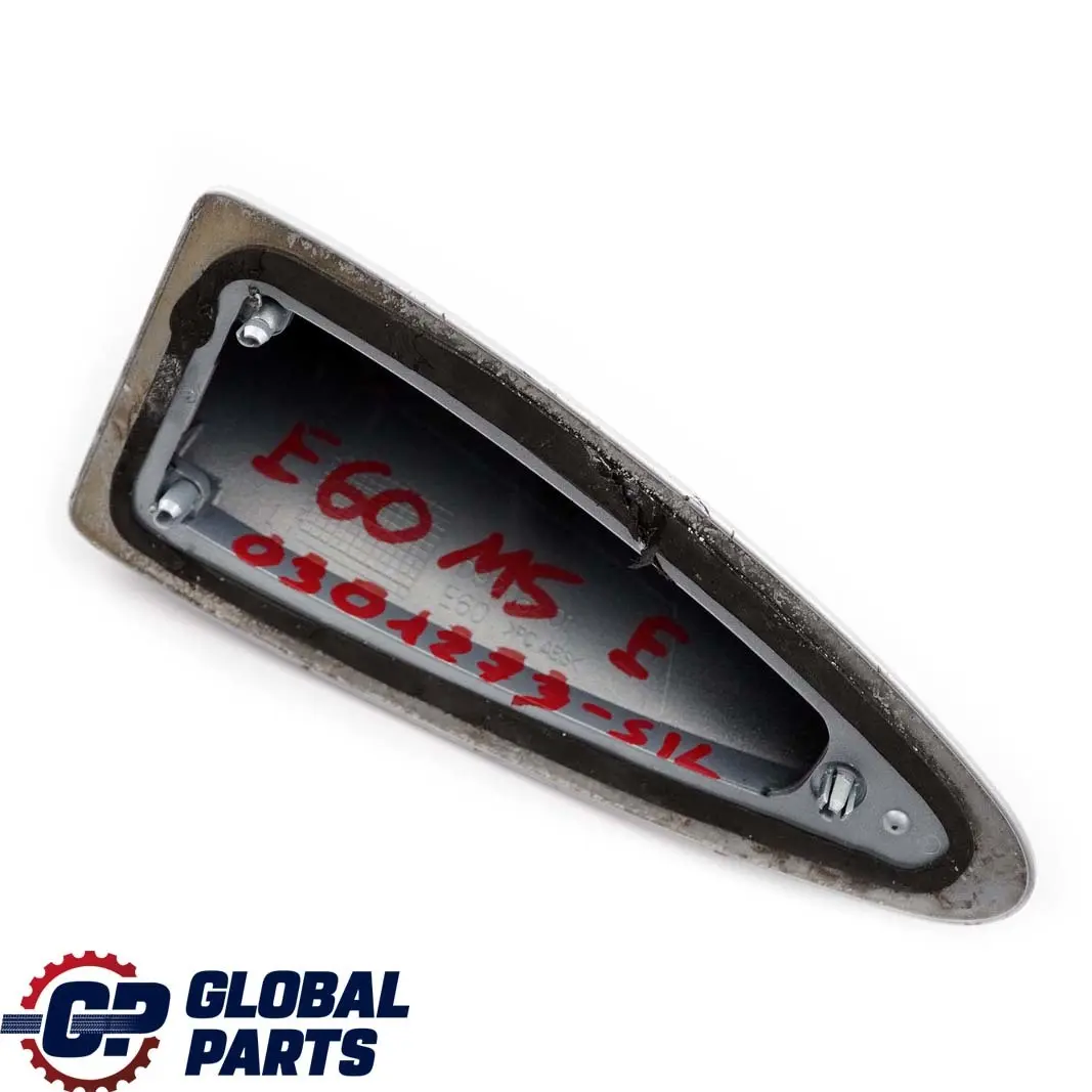 BMW 5 Series E60 M5 Empty Housing Roof Antenna Shark Silverstone 2 Metallic - SKU P0301273-SIL - Part number 0301273