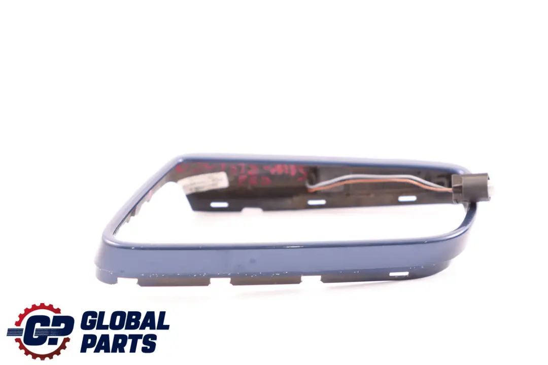 BMW 6 Series E63 E64 Left N/S Supporting Ring Mirror Mysticblau Mystic Blue A07 - SKU P0301315-MYS - Part number 0301315