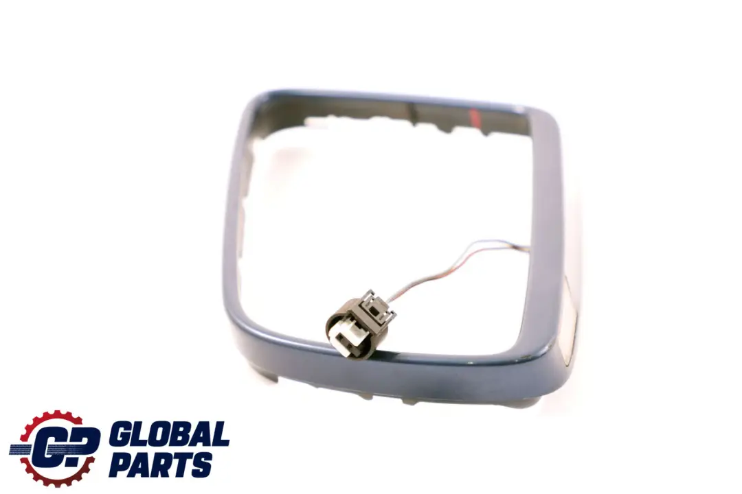 BMW 6 Series E63 E64 Left N/S Supporting Ring Mirror Mysticblau Mystic Blue A07 - SKU P0301315-MYS - Part number 0301315