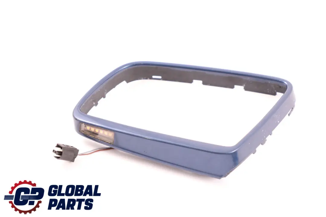 BMW 6 Series E63 E64 Left N/S Supporting Ring Mirror Mysticblau Mystic Blue A07 - SKU P0301315-MYS - Part number 0301315