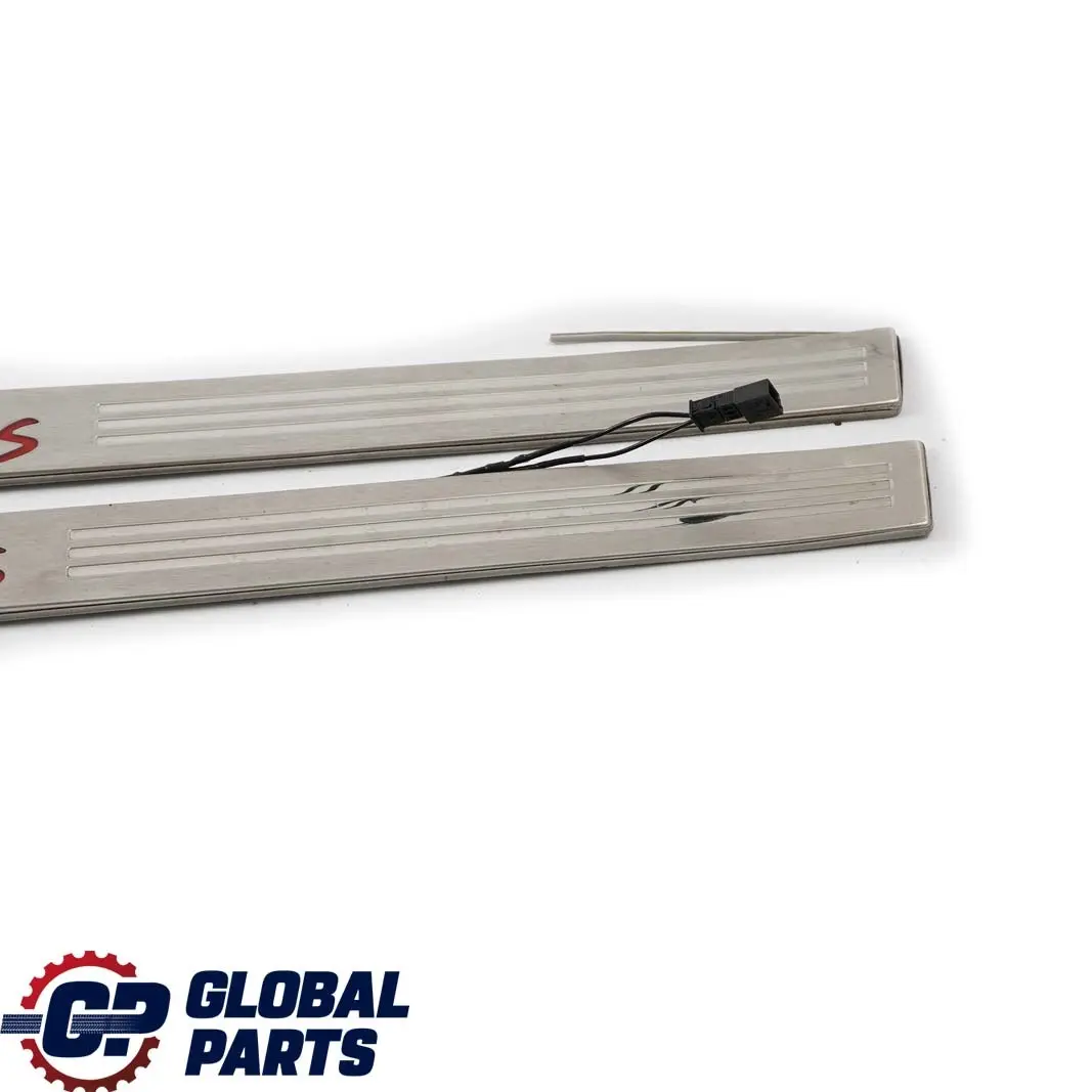 Mini Cooper S R53 R56 Left Right Illuminated Door Sill Strip Entrance Set - SKU P0302687 - Part number 0302687 0302688