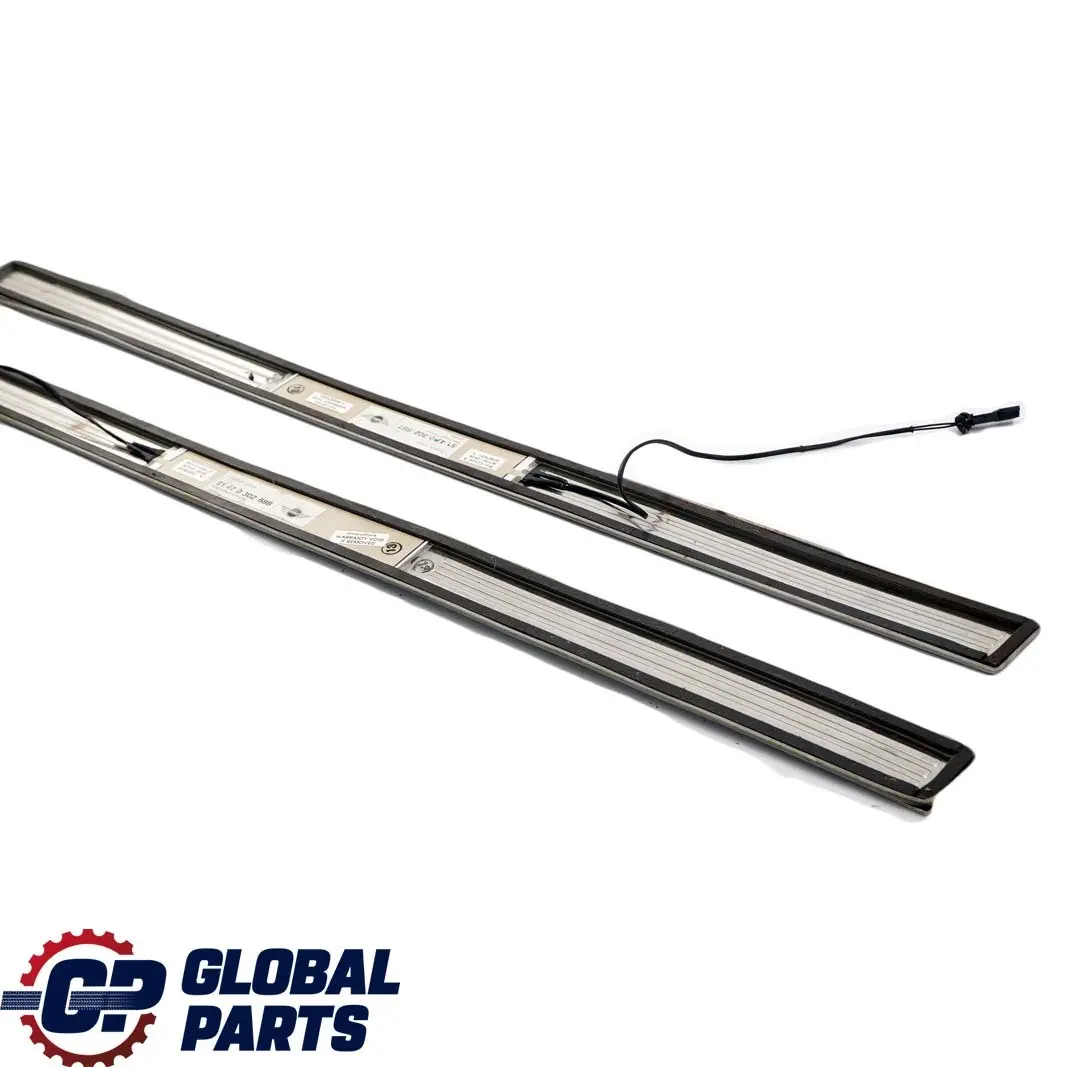 Left Right Illuminated Door Sill Strip Entrance Set to Mini Cooper S R53 R56 with Part number 0302687 0302688 Mini Cooper S R53 R56 Left Right Illuminated Door Sill Strip Entrance Set - SKU P0302687 - Part number 0302687 0302688