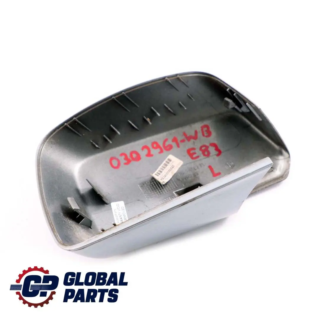 Left Cover Cap N/S Casing Wing Mirror Bluewater Metallic 896 to BMW X3 Series E83 with Part number 0302961 BMW X3 Series E83 Left Cover Cap N/S Casing Wing Mirror Bluewater Metallic 896 - SKU P0302961-WB - Part number 0302961