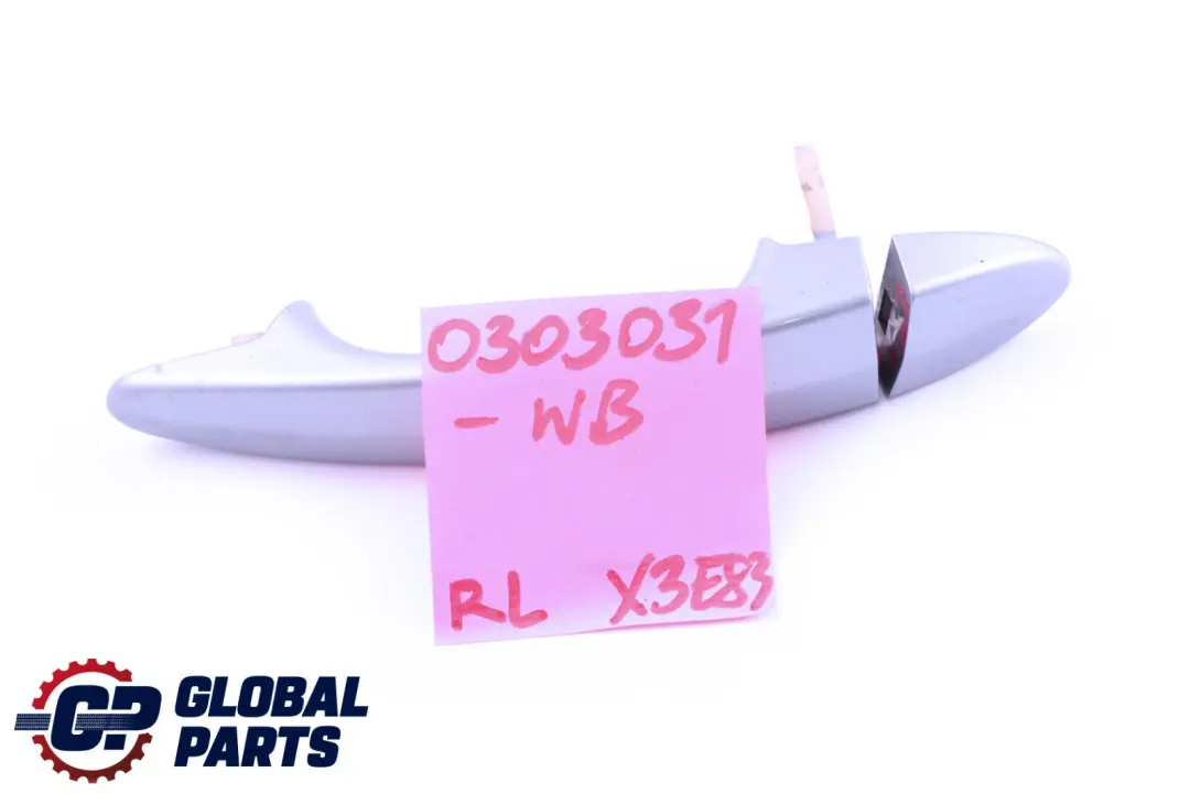 Halte Griff Hinten Links Bluewater Metallic - 896 für BMW X3 E83 mit Teilenummer 0303031 BMW X3 E83 Halte Griff Hinten Links Bluewater Metallic - 896 - SKU P0303031-WB - Teilenummer 0303031