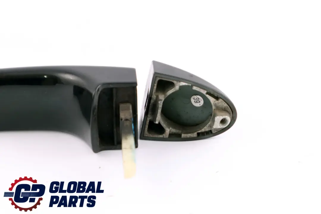 Asidero Delantero Trasero Derecho Zafiro Negro Metalizado 475 para BMW X3 Serie E83 con número de pieza 0303032 BMW X3 Serie E83 Asidero Delantero Trasero Derecho Zafiro Negro Metalizado 475 - SKU P0303032-BS - Número de pieza 0303032