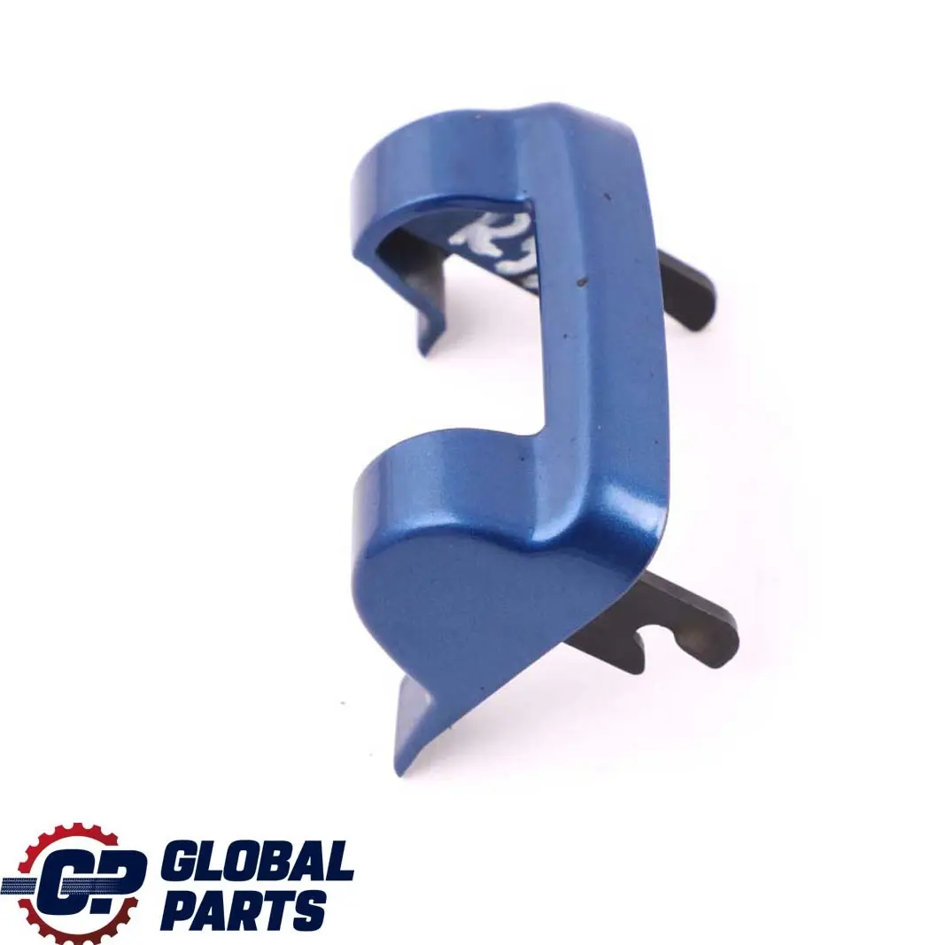 Hinge Cover Rear Left N/S Trim Panel Hyper Blue A28 to BMW Mini Cooper R52 Cabrio with Part number 0309201 BMW Mini Cooper R52 Cabrio Hinge Cover Rear Left N/S Trim Panel Hyper Blue A28 - SKU P0309201-HYB - Part number 0309201