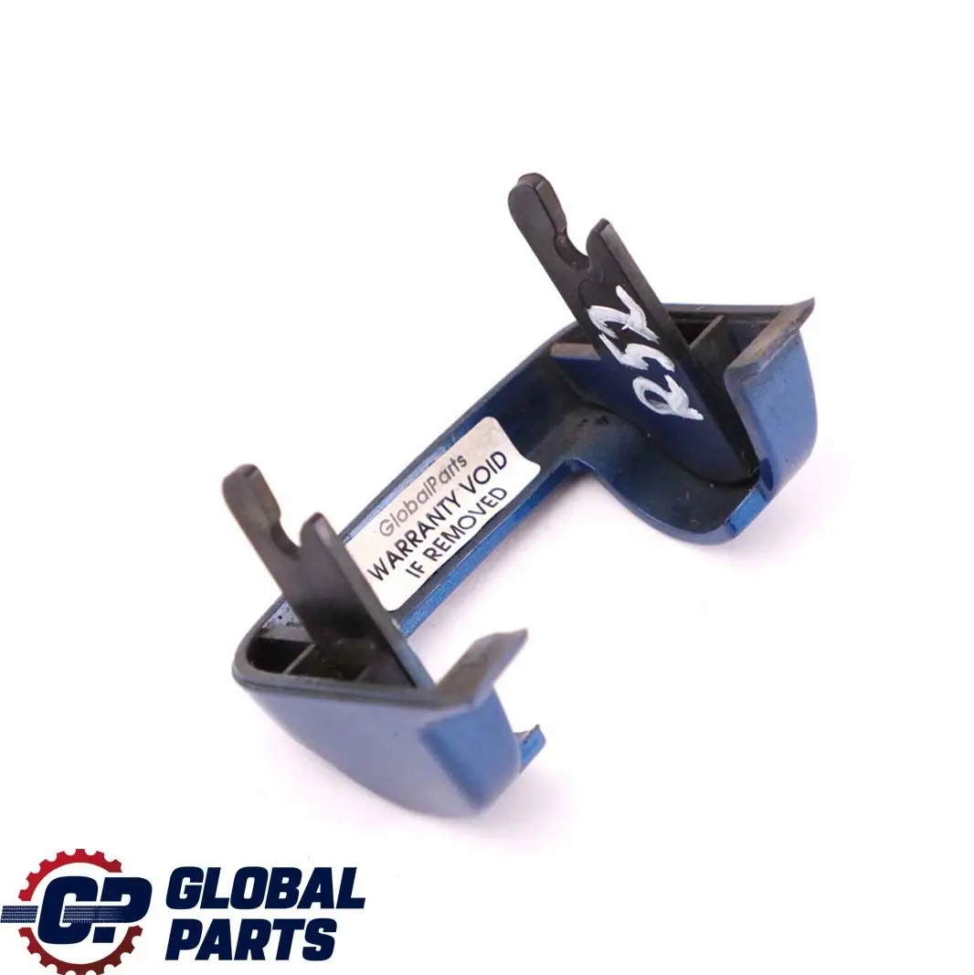 Hinge Cover Rear Left N/S Trim Panel Hyper Blue A28 to BMW Mini Cooper R52 Cabrio with Part number 0309201 BMW Mini Cooper R52 Cabrio Hinge Cover Rear Left N/S Trim Panel Hyper Blue A28 - SKU P0309201-HYB - Part number 0309201