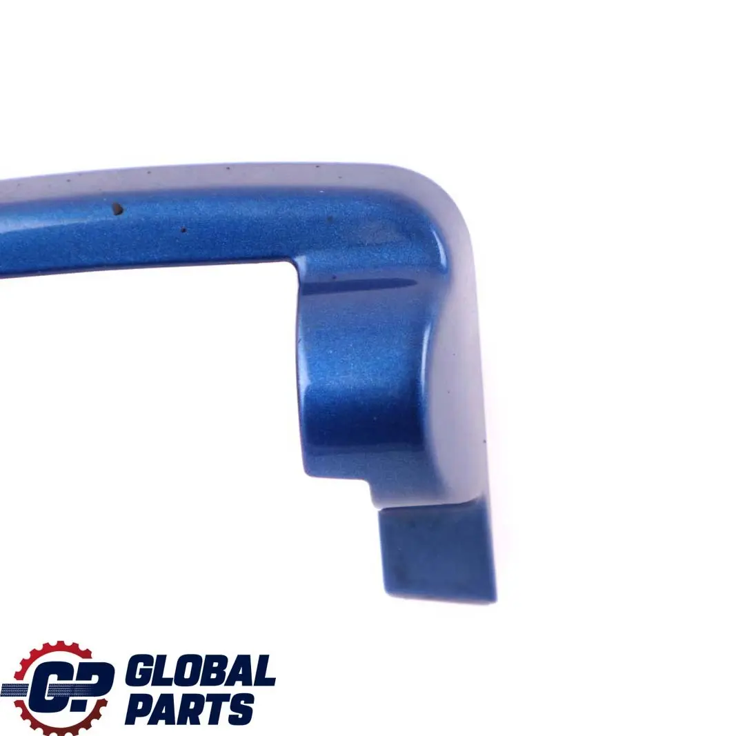 BMW Mini Cooper R52 Cabrio Hinge Cover Rear Left N/S Trim Panel Hyper Blue A28 - SKU P0309201-HYB - Part number 0309201