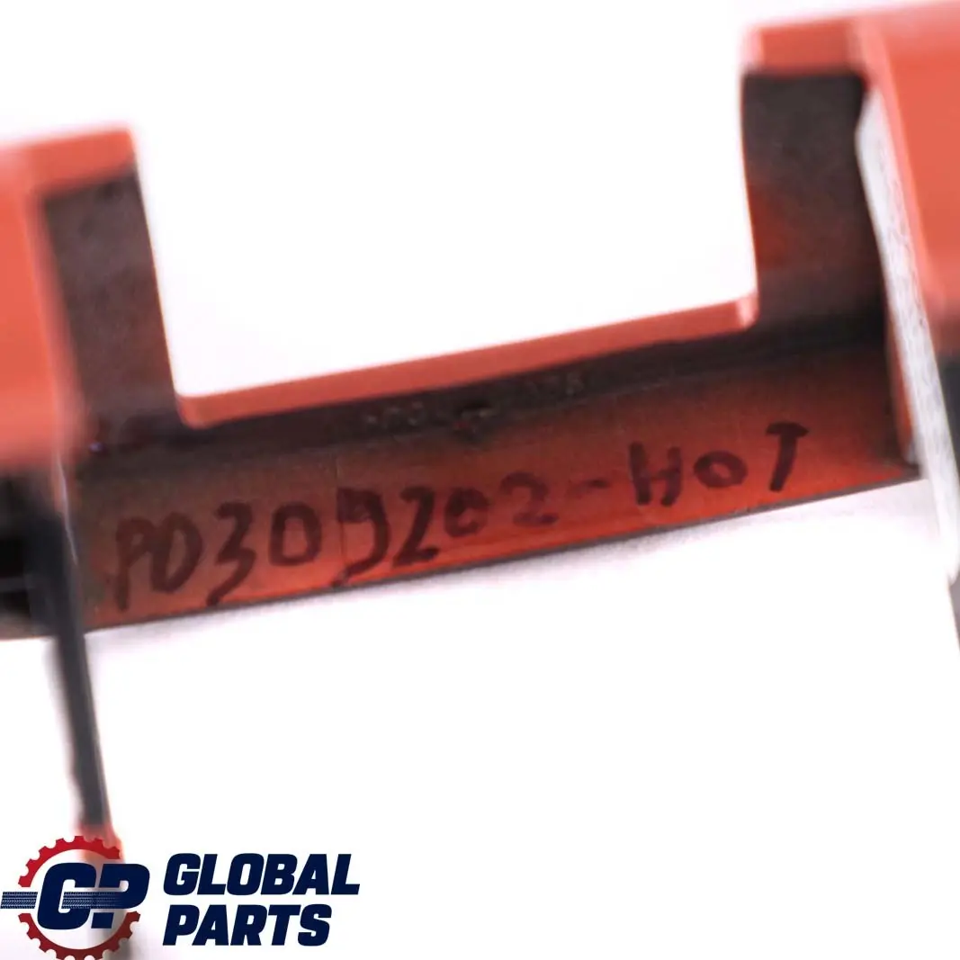 Mini Cooper One R52 Cabrio Hinge Cover Rear Right O/S Trim Panel Hot Orange A26 - SKU P0309202-HOT - Part number 0309202