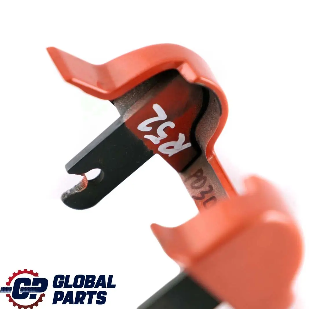 Hinge Cover Rear Right O/S Trim Panel Hot Orange A26 to Mini Cooper One R52 Cabrio with Part number 0309202 Mini Cooper One R52 Cabrio Hinge Cover Rear Right O/S Trim Panel Hot Orange A26 - SKU P0309202-HOT - Part number 0309202