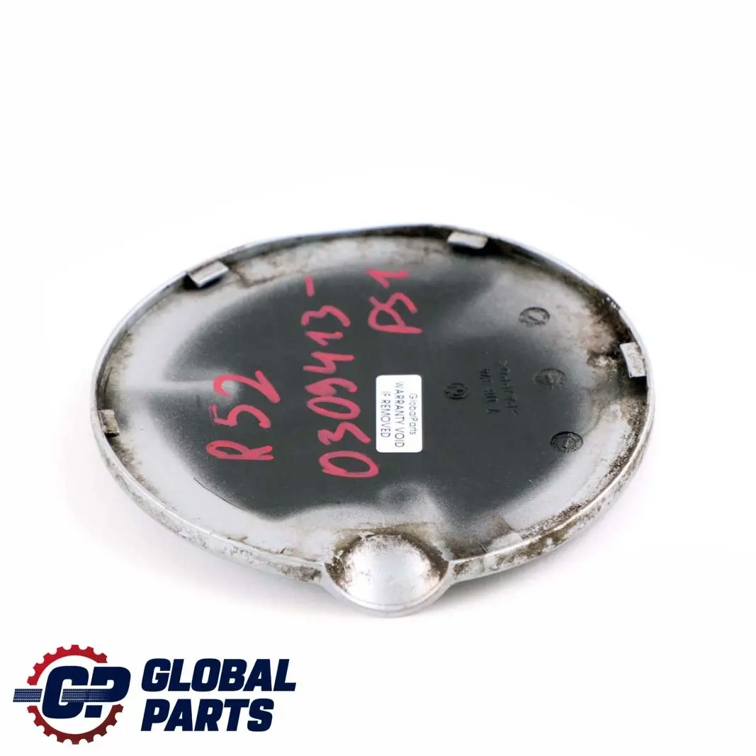  £BMW Mini Cabrio R52 1 Filler In Flap Fuel Cap Cover Pure Silver 900 7118374 - SKU P0309413-PS1 - Part number 0309413