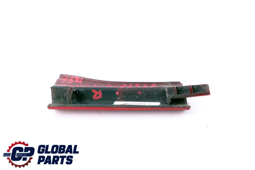 BMW Mini Cooper R52 Cabrio Cover Air Duct Right O/S Trim Chili Red 851 7156568 - SKU P0390014-CHRED - Part number 0390014