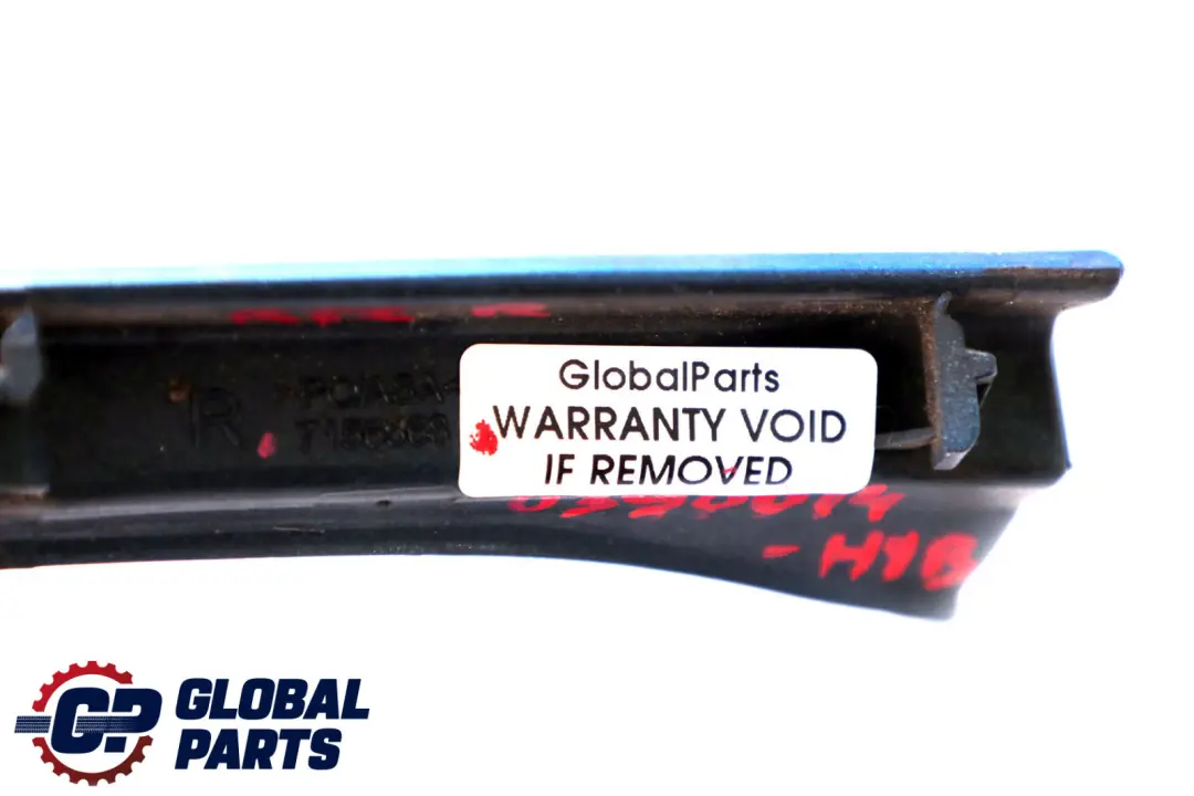 Duct Right O/S Trim Chili Red 851 7156568 to BMW Mini Cooper R52 Cabrio Cover Air with Part number 0390014 BMW Mini Cooper R52 Cabrio Cover Air Duct Right O/S Trim Chili Red 851 7156568 - SKU P0390014-HYB - Part number 0390014