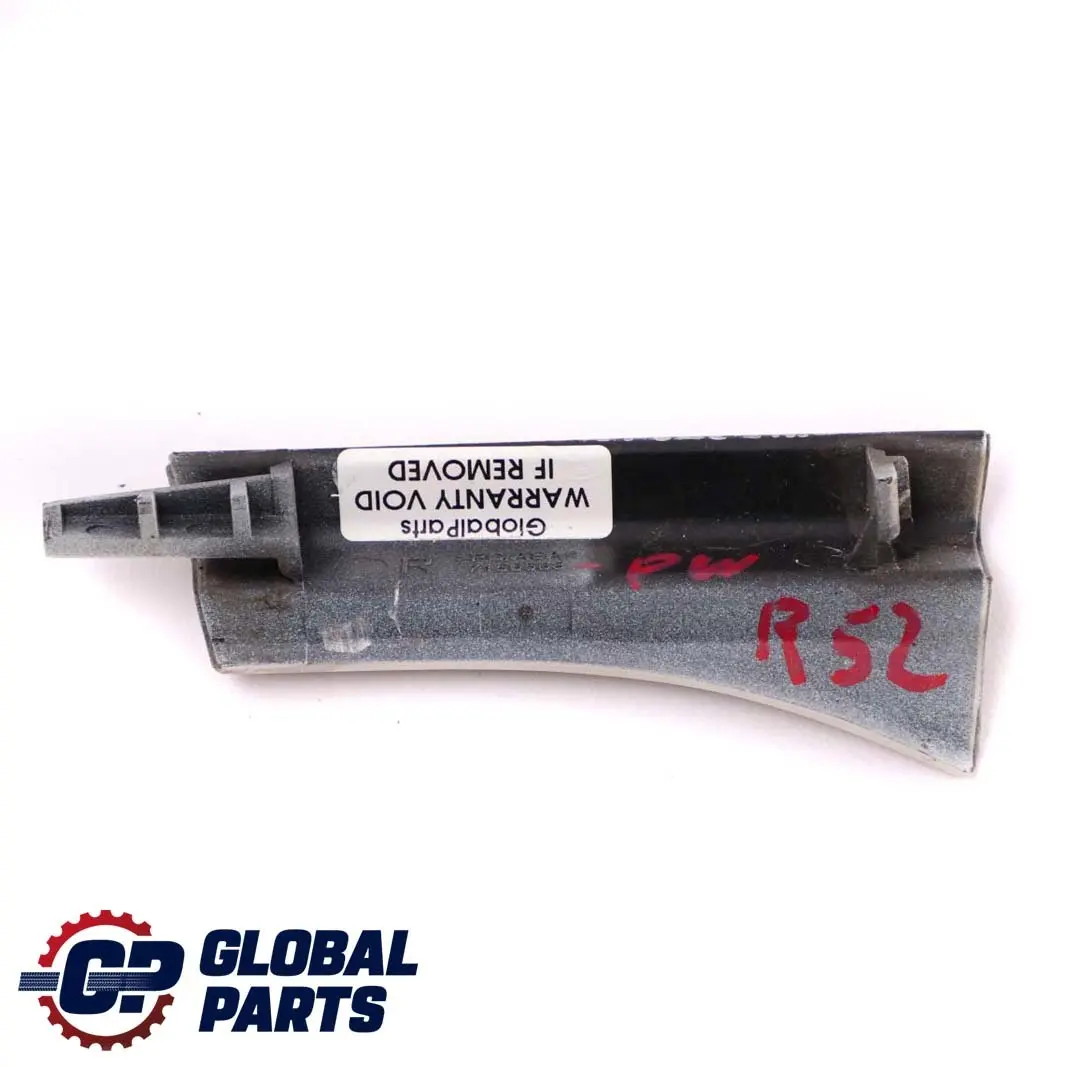 Duct Right O/S Trim Pepper White - 850 to Mini Cooper R52 Cabrio Cover Air with Part number 0390014 Mini Cooper R52 Cabrio Cover Air Duct Right O/S Trim Pepper White - 850 - SKU P0390014-PW - Part number 0390014