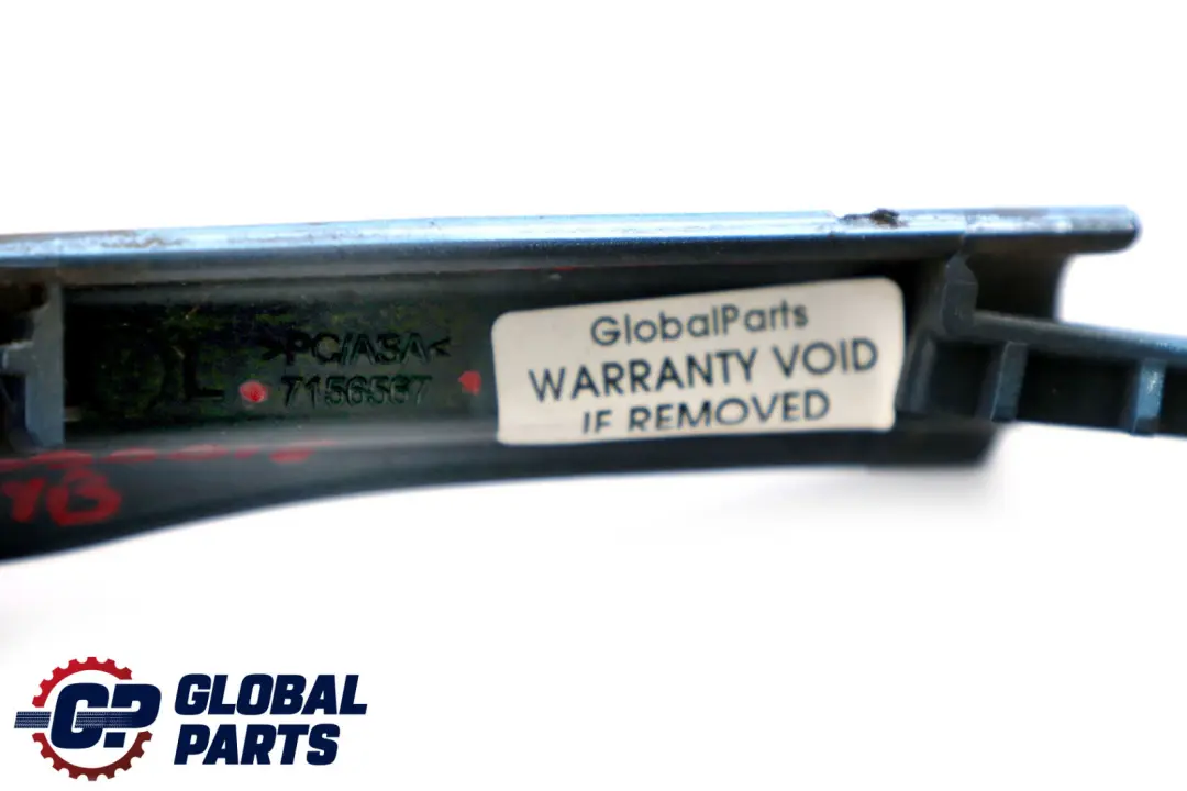 BMW Mini Cooper R52 Cabrio Cover Air Duct Left N/S Trim Hyper Blue Metallic - SKU P0390015-HYB - Part number 0390015