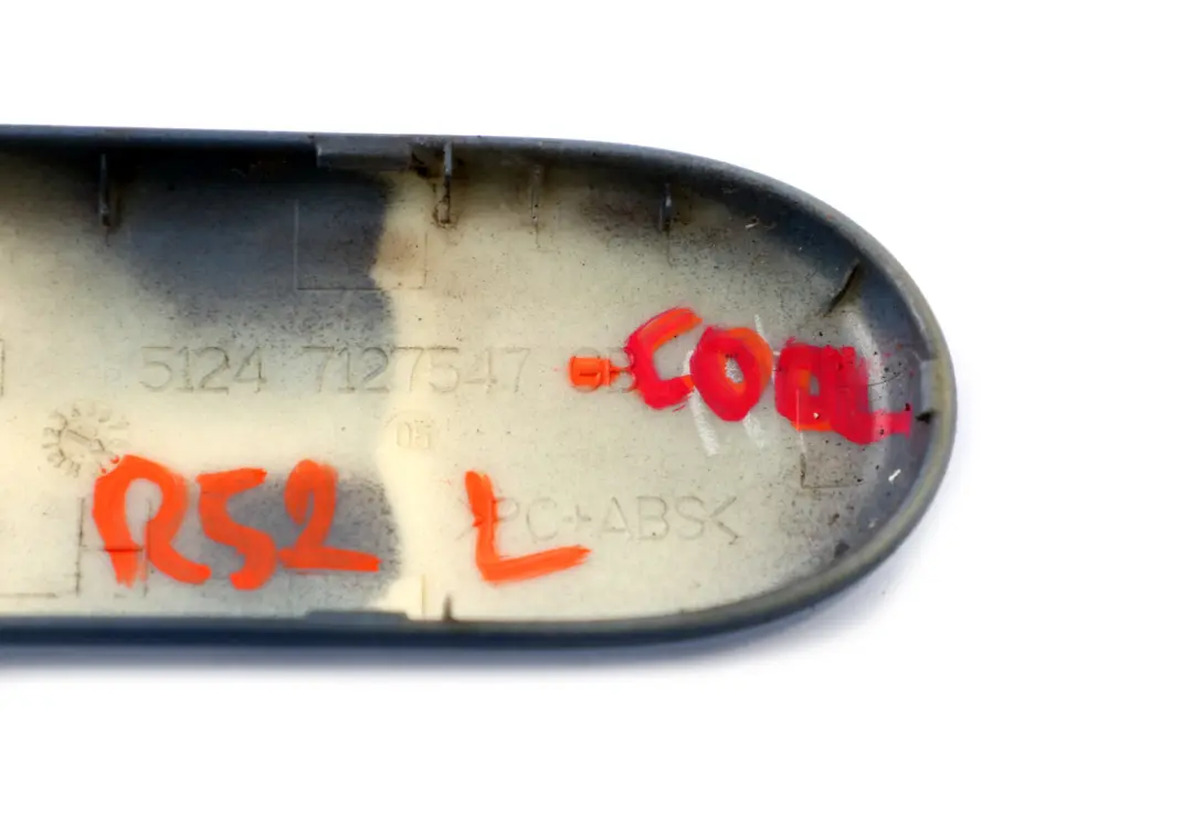 Tapa del maletero Bisagra izquierda Cool Blue 7127547 para Mini Cooper R52 Cabrio con número de pieza 0390077 Mini Cooper R52 Cabrio Tapa del maletero Bisagra izquierda Cool Blue 7127547 - SKU P0390077-COOL - Número de pieza 0390077