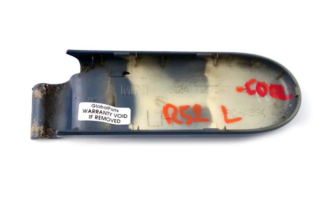 MINI R52 Cabrio Lewa Osłona Zawias Klapy Bagażnika - SKU P0390077-COOL - Numer Części 0390077