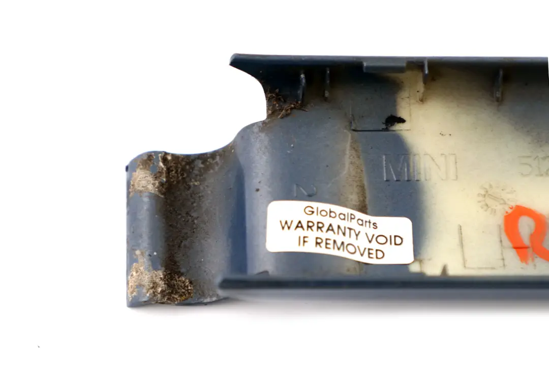 *Mini Cooper R52 Cabrio Abdeckung Scharnier Links Cool Blue Blau 7127547 für mit Teilenummer 0390077 *Mini Cooper R52 Cabrio Abdeckung Scharnier Links Cool Blue Blau 7127547 - SKU P0390077-COOL - Teilenummer 0390077