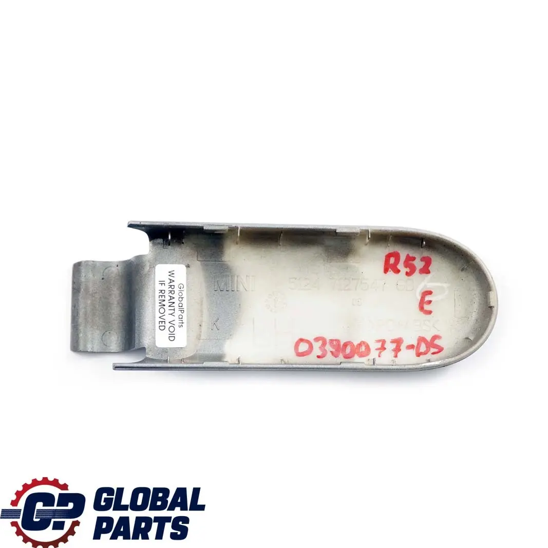 Coperchio baule Cerniera sinistra N/S Argento scuro 871 per Mini Cooper R52 Cabrio con numero di parte 0390077 Mini Cooper R52 Cabrio Coperchio baule Cerniera sinistra N/S Argento scuro 871 - SKU P0390077-DS - Numero di parte 0390077