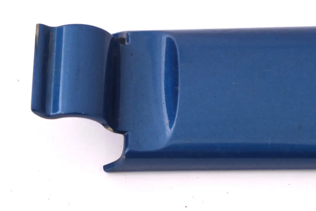 Trunk Lid Cover Hinge Left N/S Hyper Blue A28 to Mini Cooper R52 Cabrio with Part number 0390077 Mini Cooper R52 Cabrio Trunk Lid Cover Hinge Left N/S Hyper Blue A28 - SKU P0390077-HYB - Part number 0390077