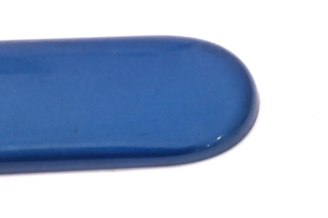 Abdeckung Scharnier links Hyper Blue Blau A28 für Mini Cooper R52 Cabrio mit Teilenummer 0390077 Mini Cooper R52 Cabrio Abdeckung Scharnier links Hyper Blue Blau A28 - SKU P0390077-HYB - Teilenummer 0390077