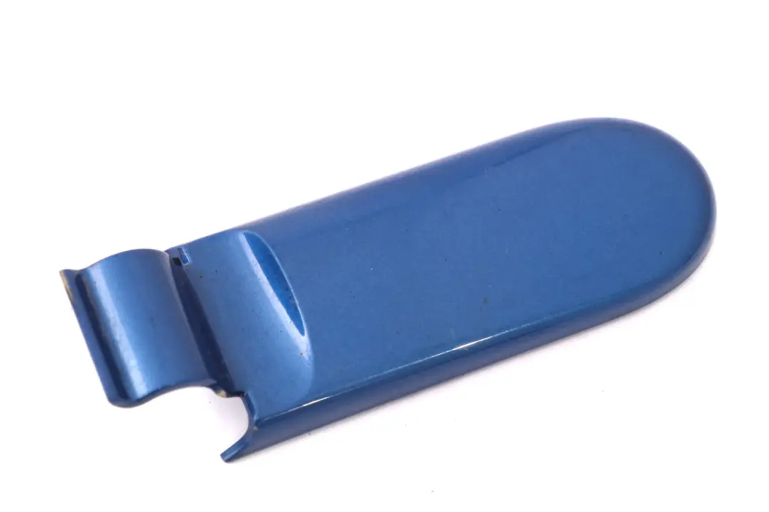 Abdeckung Scharnier links Hyper Blue Blau A28 für Mini Cooper R52 Cabrio mit Teilenummer 0390077 Mini Cooper R52 Cabrio Abdeckung Scharnier links Hyper Blue Blau A28 - SKU P0390077-HYB - Teilenummer 0390077