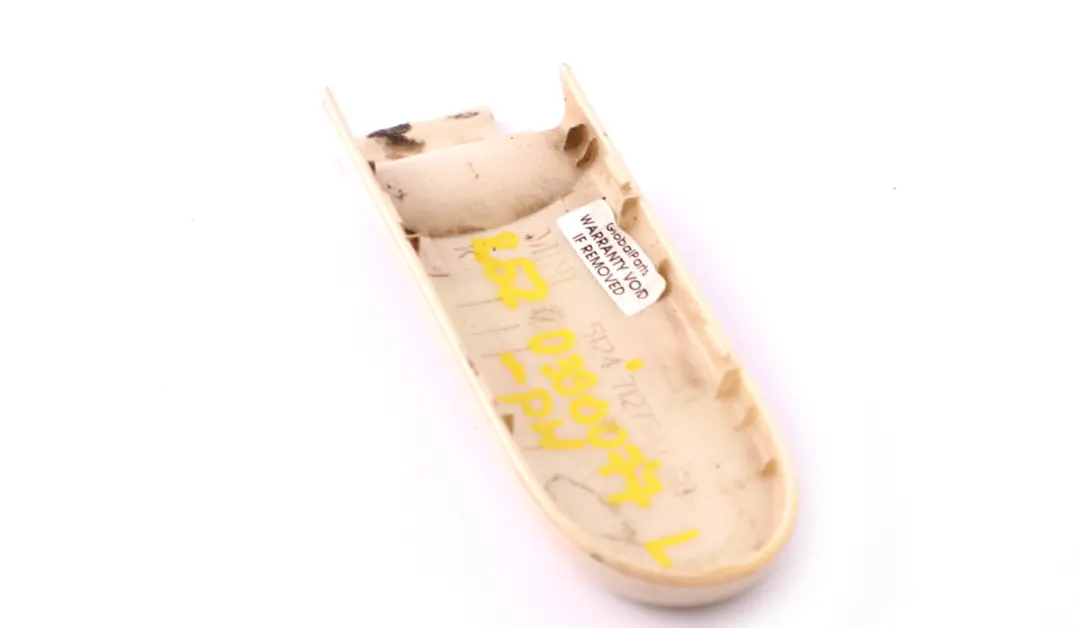 Abdeckung Scharnier Links Pepper White Weiss 850 für BMW Mini Cooper R52 Cabrio mit Teilenummer 0390077 BMW Mini Cooper R52 Cabrio Abdeckung Scharnier Links Pepper White Weiss 850 - SKU P0390077-PW - Teilenummer 0390077