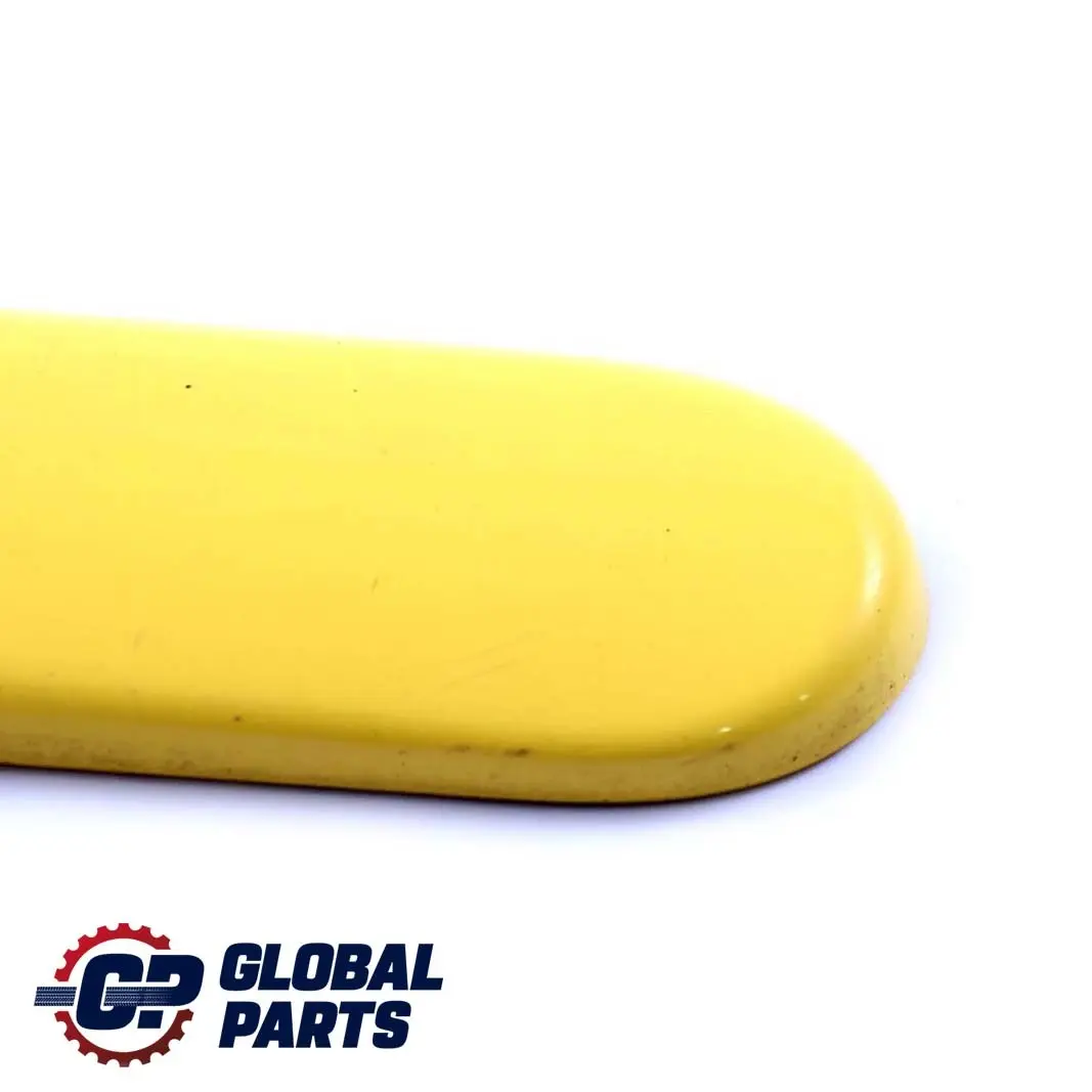 Abdeckung Scharnier Links Liquid Yellow 902 für BMW Mini Cooper One R52 Cabrio mit Teilenummer 0390077 BMW Mini Cooper One R52 Cabrio Abdeckung Scharnier Links Liquid Yellow 902 - SKU P0390077-YEL - Teilenummer 0390077