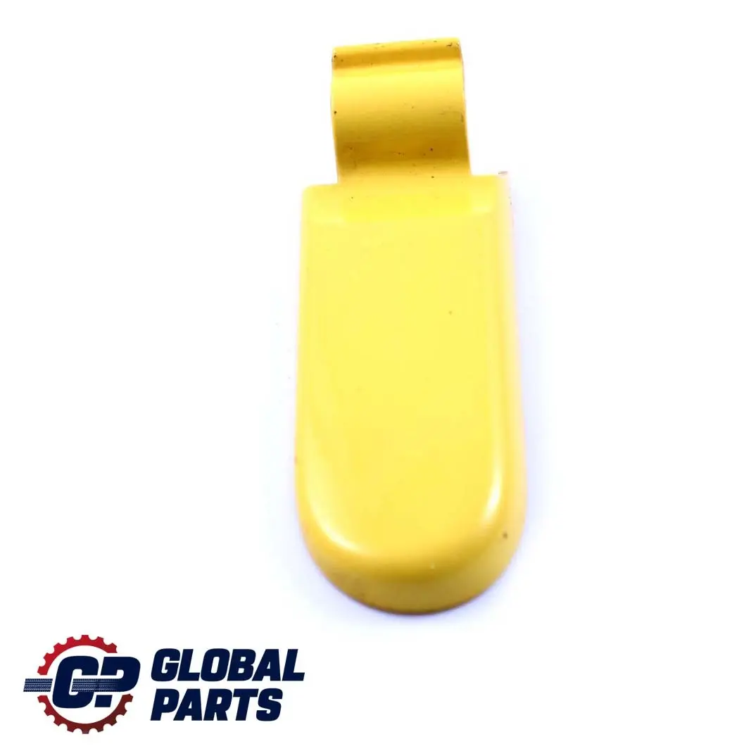 Abdeckung Scharnier Links Liquid Yellow 902 für BMW Mini Cooper One R52 Cabrio mit Teilenummer 0390077 BMW Mini Cooper One R52 Cabrio Abdeckung Scharnier Links Liquid Yellow 902 - SKU P0390077-YEL - Teilenummer 0390077