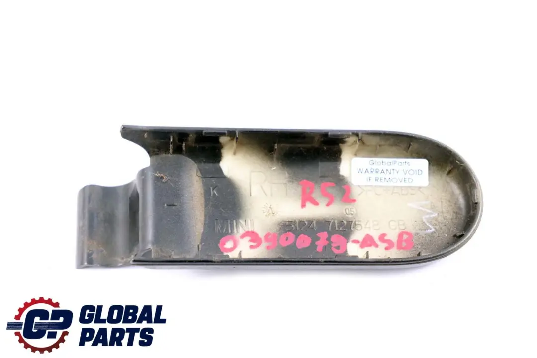 Trunk Lid Cover Hinge Right O/S Astro Black to BMW Mini Cooper One R52 Cabrio with Part number 0390078 BMW Mini Cooper One R52 Cabrio Trunk Lid Cover Hinge Right O/S Astro Black - SKU P0390078-ASB - Part number 0390078