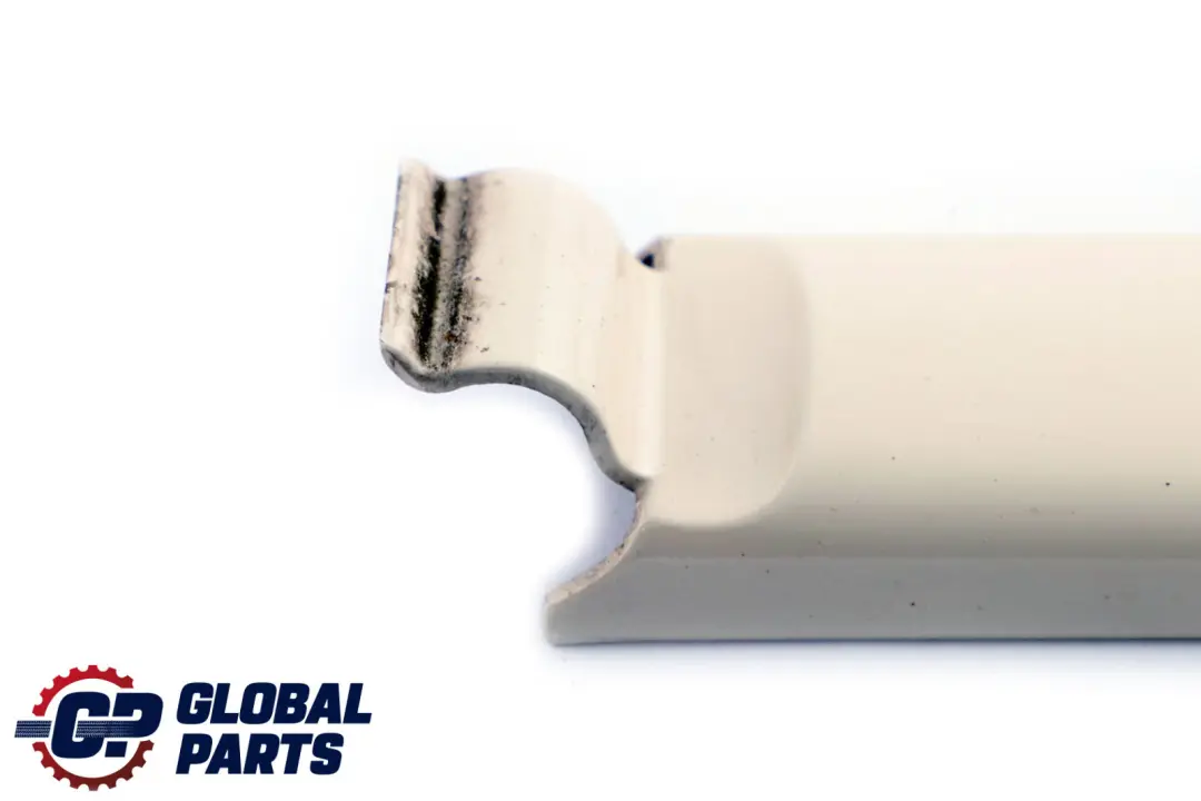 Trunk Lid Cover Hinge Right O/S Pepper White to Mini Cooper R52 Cabrio with Part number 0390078 Mini Cooper R52 Cabrio Trunk Lid Cover Hinge Right O/S Pepper White - SKU P0390078-PW - Part number 0390078