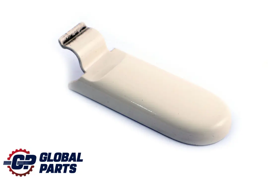 Trunk Lid Cover Hinge Right O/S Pepper White to Mini Cooper R52 Cabrio with Part number 0390078 Mini Cooper R52 Cabrio Trunk Lid Cover Hinge Right O/S Pepper White - SKU P0390078-PW - Part number 0390078