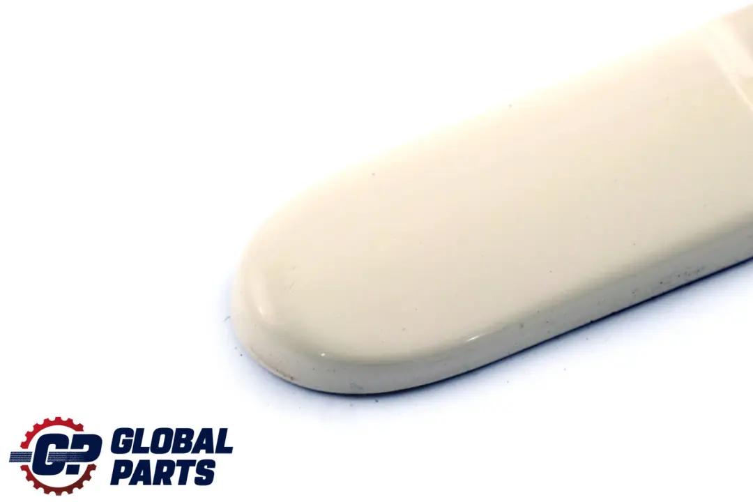 Mini Cooper R52 Cabrio Trunk Lid Cover Hinge Right O/S Pepper White - SKU P0390078-PW - Part number 0390078