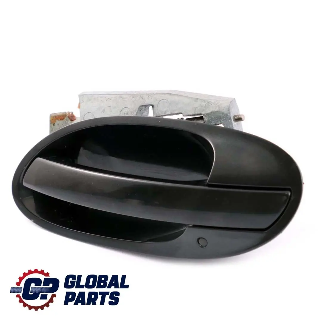 BMW 7 Series E65 E66 Complete Rear Left Grab Handle N/S Black Sapphire 475 - SKU P0391089-BS - Part number 0391089