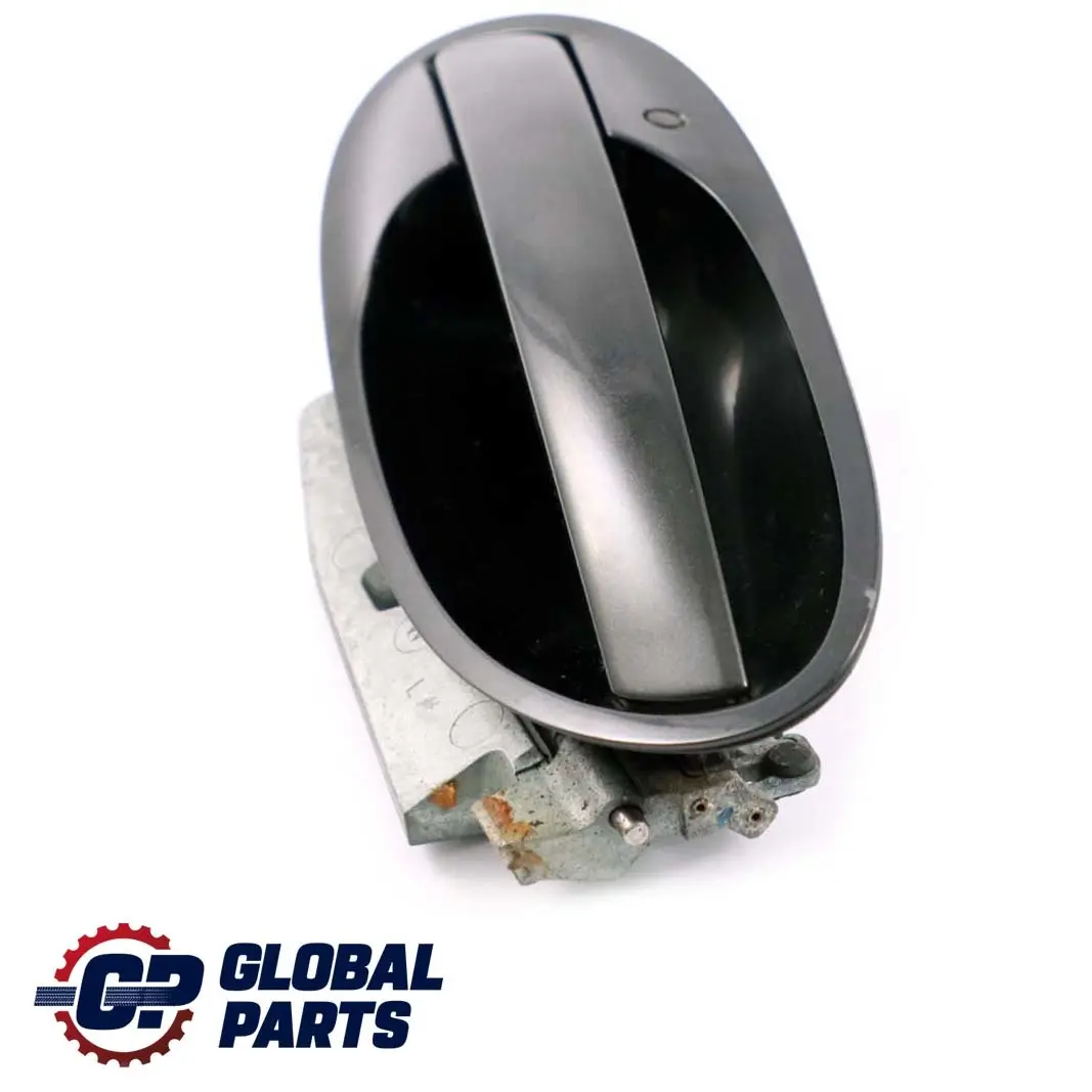 BMW 7 Series E65 E66 Complete Rear Left Grab Handle N/S Black Sapphire 475 - SKU P0391089-BS - Part number 0391089