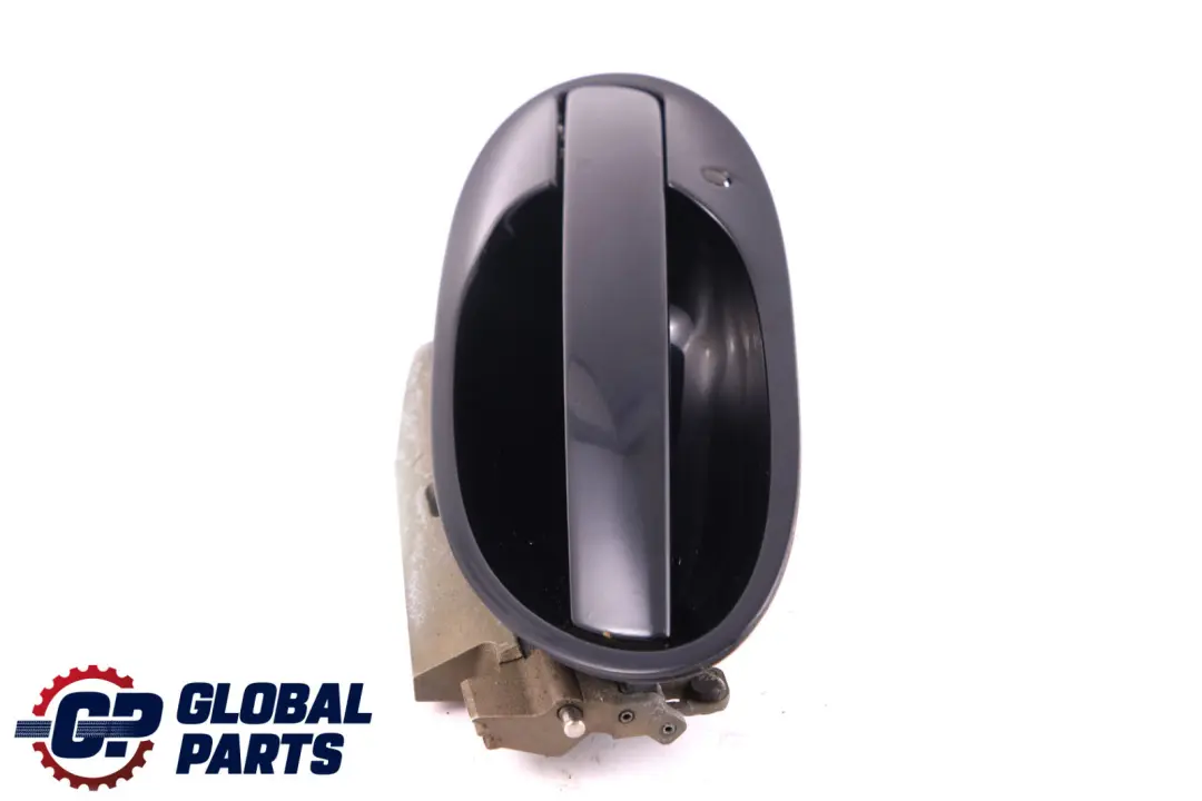 BMW 7 Series E65 E66 Complete Rear Left Grab Handle N/S Monacoblau Blue A35 - SKU P0391089-MB - Part number 0391089