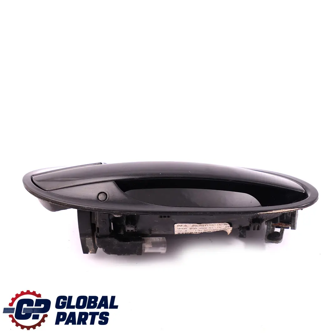 BMW E65 E66 Posteriore Maniglie Passeggero Destra Black Sapphire 475 Nero - SKU P0391091-BS - Numero di parte 0391091