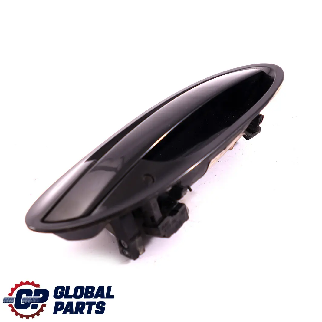 BMW E65 E66 Posteriore Maniglie Passeggero Destra Black Sapphire 475 Nero - SKU P0391091-BS - Numero di parte 0391091