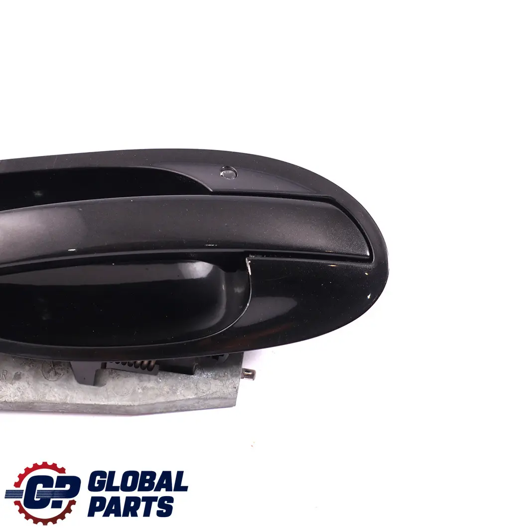 BMW 7 Series E65 E66 Rear Right Grab Handle O/S Black Sapphire Metallic 475 - SKU P0391091-BS - Part number 0391091