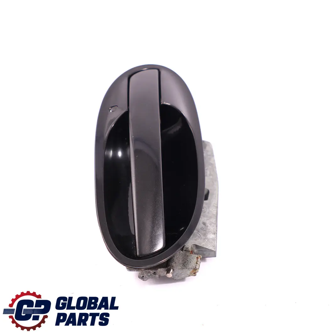 BMW E65 E66 Asidero Trasero Derecho Zafiro Negro Metalizado 475 - SKU P0391091-BS - Número de pieza 0391091