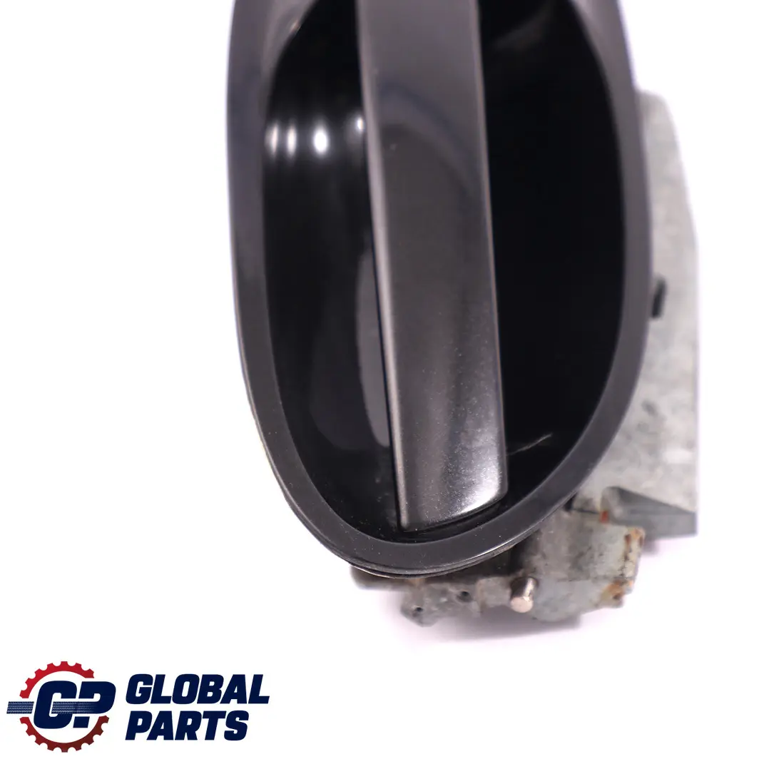 BMW 7 Series E65 E66 Rear Right Grab Handle O/S Black Sapphire Metallic 475 - SKU P0391091-BS - Part number 0391091