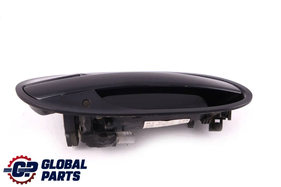 BMW 7 Series E65 E66 Complete Rear Right Grab Handle O/S Monacoblau Blue A35 - SKU P0391091-MB - Part number 0391091