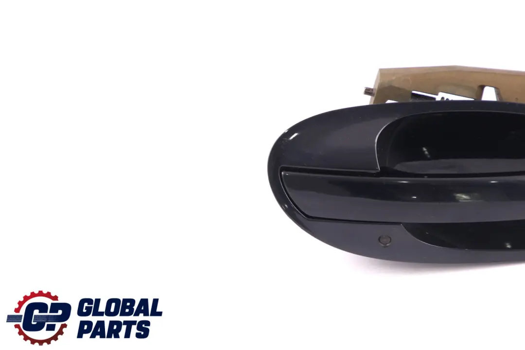 BMW 7 Series E65 E66 Complete Rear Right Grab Handle O/S Monacoblau Blue A35 - SKU P0391091-MB - Part number 0391091