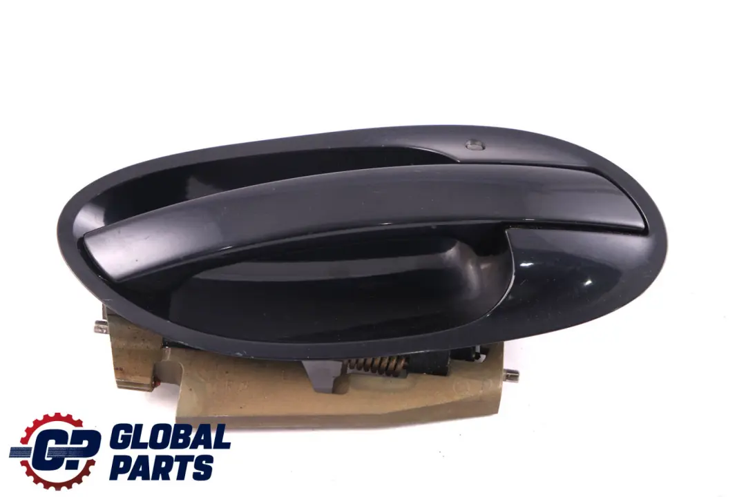 BMW 7 Series E65 E66 Complete Rear Right Grab Handle O/S Monacoblau Blue A35 - SKU P0391091-MB - Part number 0391091
