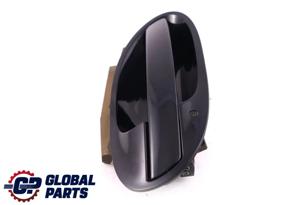 BMW 7 Series E65 E66 Complete Rear Right Grab Handle O/S Monacoblau Blue A35 - SKU P0391091-MB - Part number 0391091