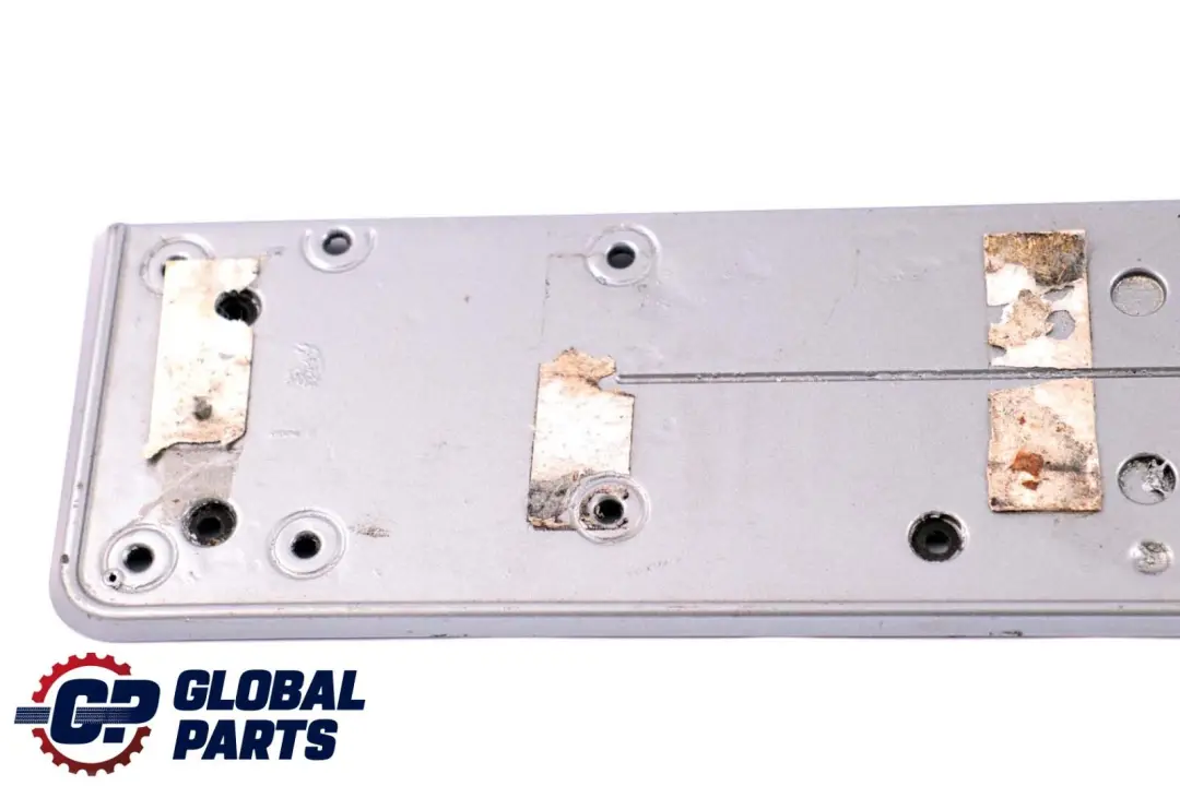 BMW 5 Series E60 E61 Licence Plate Holder Base Silbergrau Silver Grey - SKU P0391961-SBG - Part number 7895731
