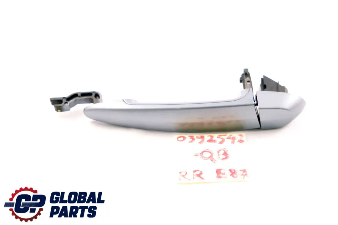 Grab Handle Rear Right O/S Quarzblau Metallic Quartz Blue A18 to BMW 1 Series E87 with Part number 0392542 BMW 1 Series E87 Grab Handle Rear Right O/S Quarzblau Metallic Quartz Blue A18 - SKU P0392542-QB - Part number 0392542