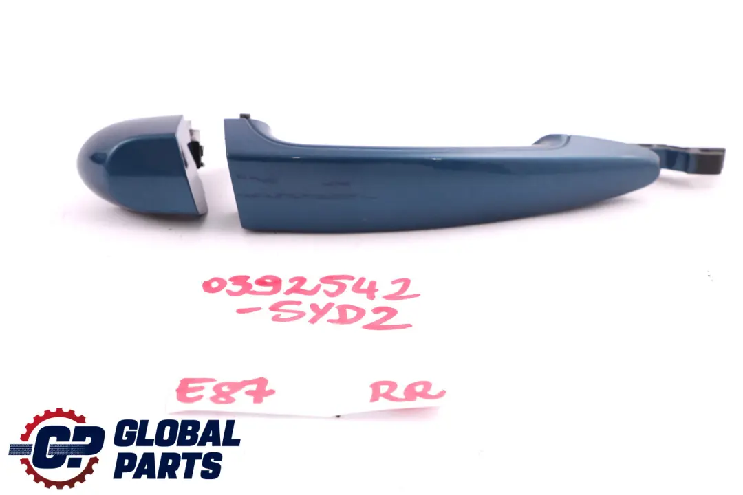 Grab Handle Rear Right O/S Sydneyblau Sydney Blue A19 to BMW 1 Series 2 E87 with Part number 0392542 BMW 1 Series 2 E87 Grab Handle Rear Right O/S Sydneyblau Sydney Blue A19 - SKU P0392542-SYD2 - Part number 0392542