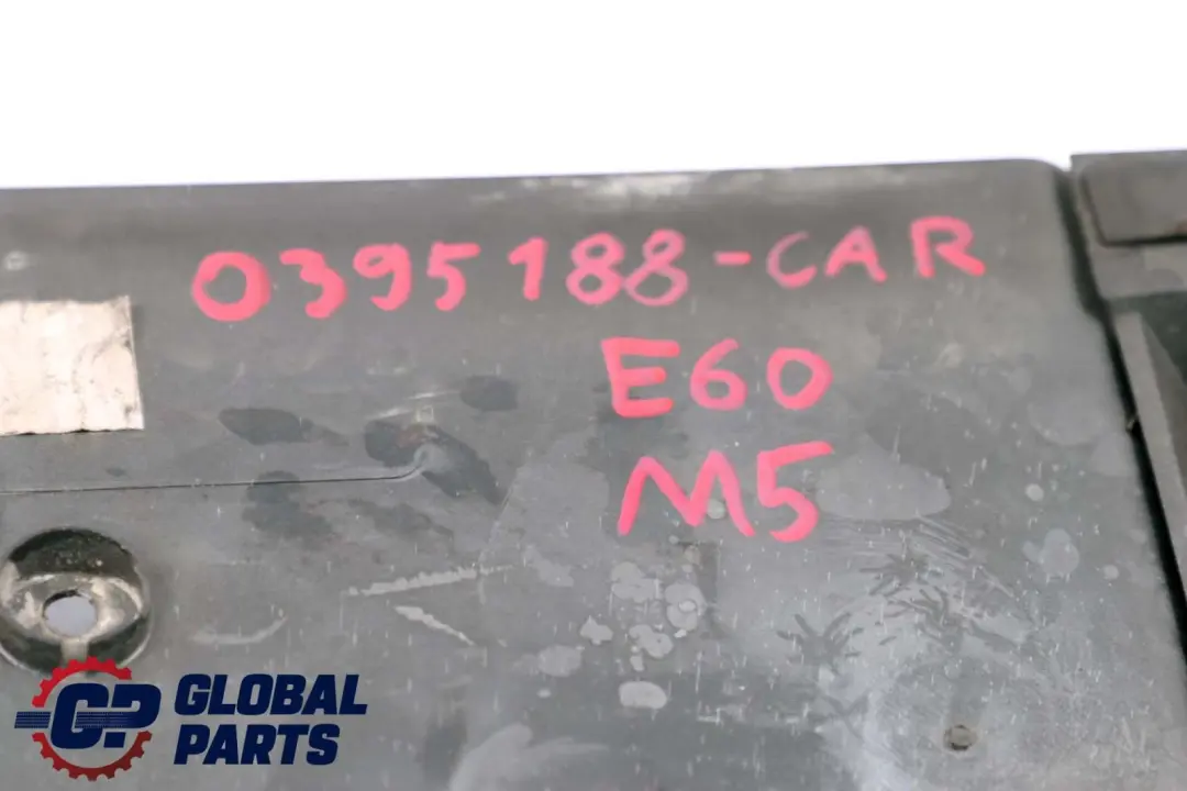 BMW 5 Series E60 M5 Boot Tailgate Finisher Trim Cover Carbonschwarz Black 416 - SKU P0395188-CAR - Part number 0395188